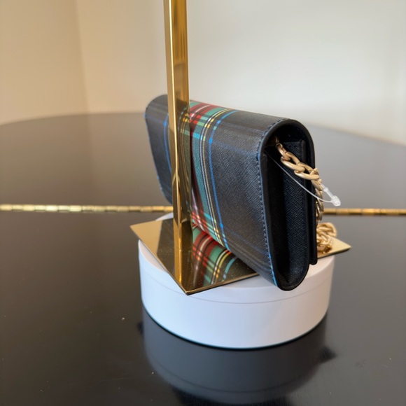 NWT Luxury Minimalist RARE Preppy J. Crew Convertible wallet bag w/chain strap - Picture 7 of 17